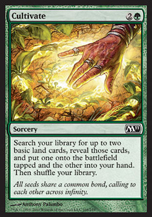 Cultivate (Magic 2011 Core Set) Near Mint Foil