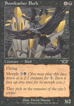 Sootfeather Flock (Legions) Near Mint Foil