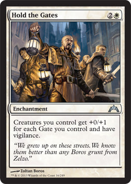 Hold the Gates (Gatecrash) Near Mint Foil