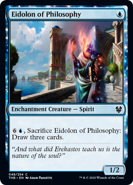 Eidolon of Philosophy (Theros Beyond Death) Near Mint Foil