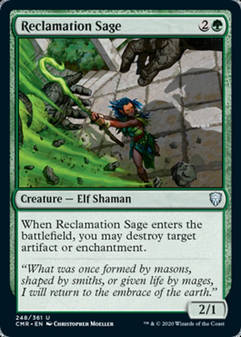 Reclamation Sage (Commander Legends) Near Mint