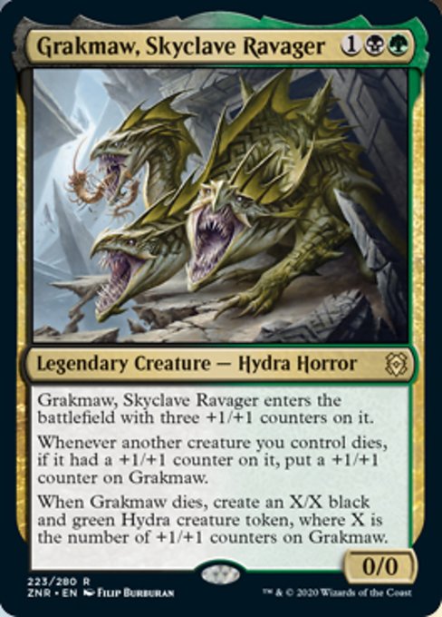 Grakmaw, Skyclave Ravager (Zendikar Rising) Near Mint