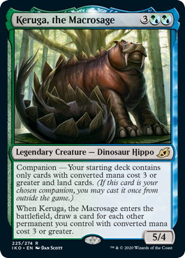 Keruga, the Macrosage (Ikoria: Lair of Behemoths) Near Mint