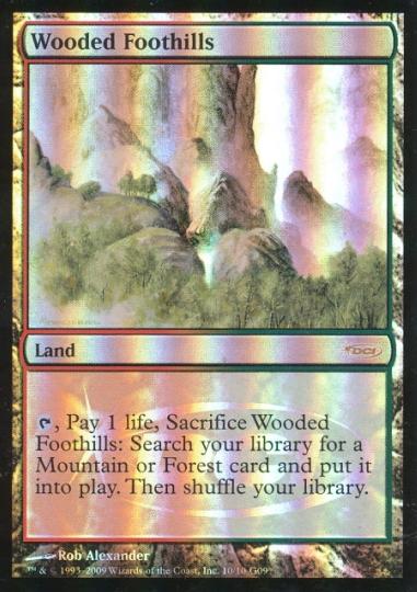 Wooded Foothills (Judge Promo) (Promotional Cards) Near Mint Foil