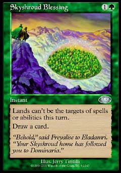 Skyshroud Blessing (Planeshift) Near Mint
