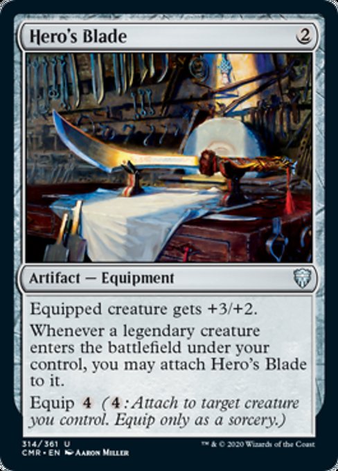 Hero's Blade (Commander Legends) Near Mint