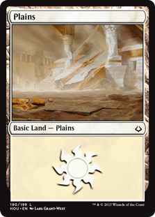 Plains (190) (Hour of Devastation) Near Mint Foil