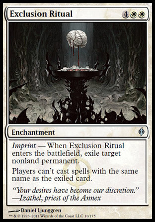 Exclusion Ritual (New Phyrexia) Near Mint