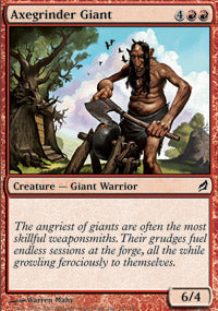 Axegrinder Giant (Lorwyn) Near Mint Foil