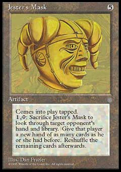 Jester's Mask (Ice Age) Light Play