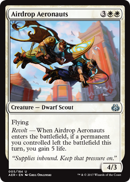Airdrop Aeronauts (Aether Revolt) Near Mint Foil