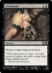 Assassinate (Magic 2010 Core Set) Near Mint Foil