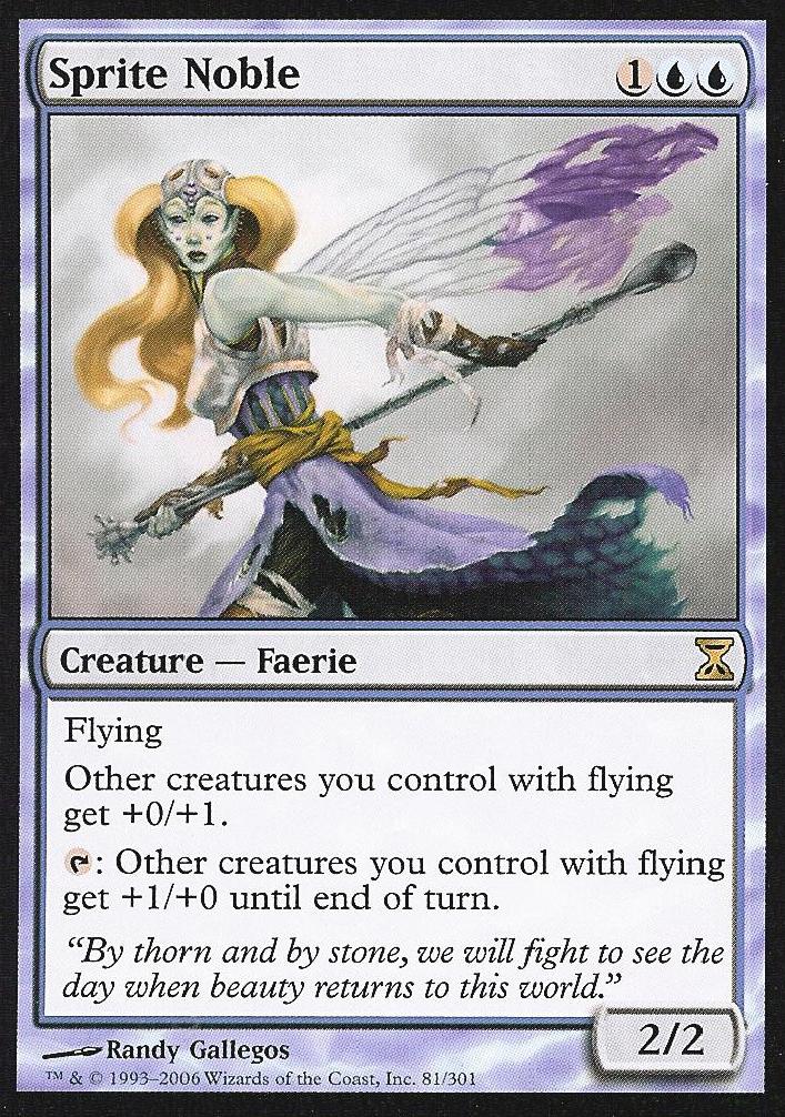Sprite Noble (Time Spiral) Near Mint Chinese