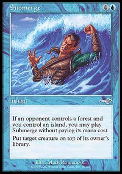 Submerge (Nemesis) Near Mint Foil