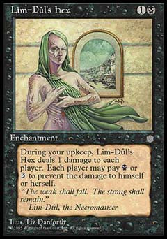 Lim-Dul's Hex (Ice Age) Light Play