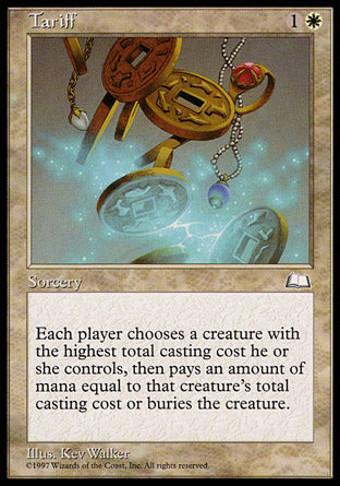 Tariff (Weatherlight) Near Mint