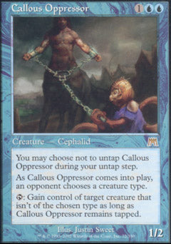 Callous Oppressor (Onslaught) Near Mint