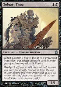 Golgari Thug (Ravnica) Near Mint Foil
