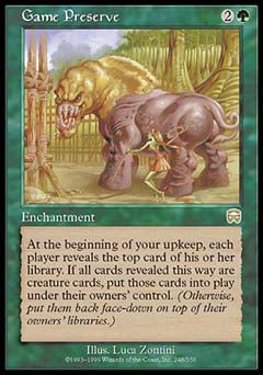 Game Preserve (Mercadian Masques) Near Mint Foil