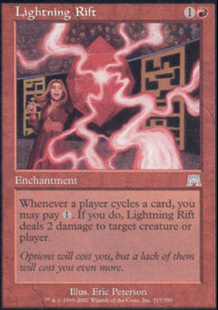 Lightning Rift (Onslaught) Near Mint Foil