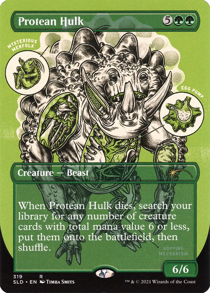 Protean Hulk (Foil Etched) (Secret Lair) Near Mint
