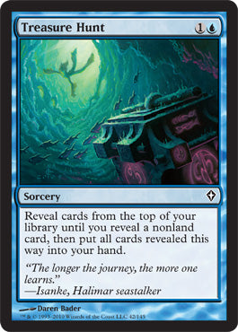Treasure Hunt (Worldwake) Near Mint Foil