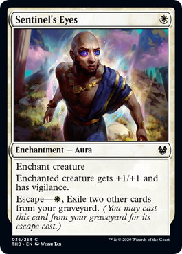 Sentinel's Eyes (Theros Beyond Death) Near Mint Foil