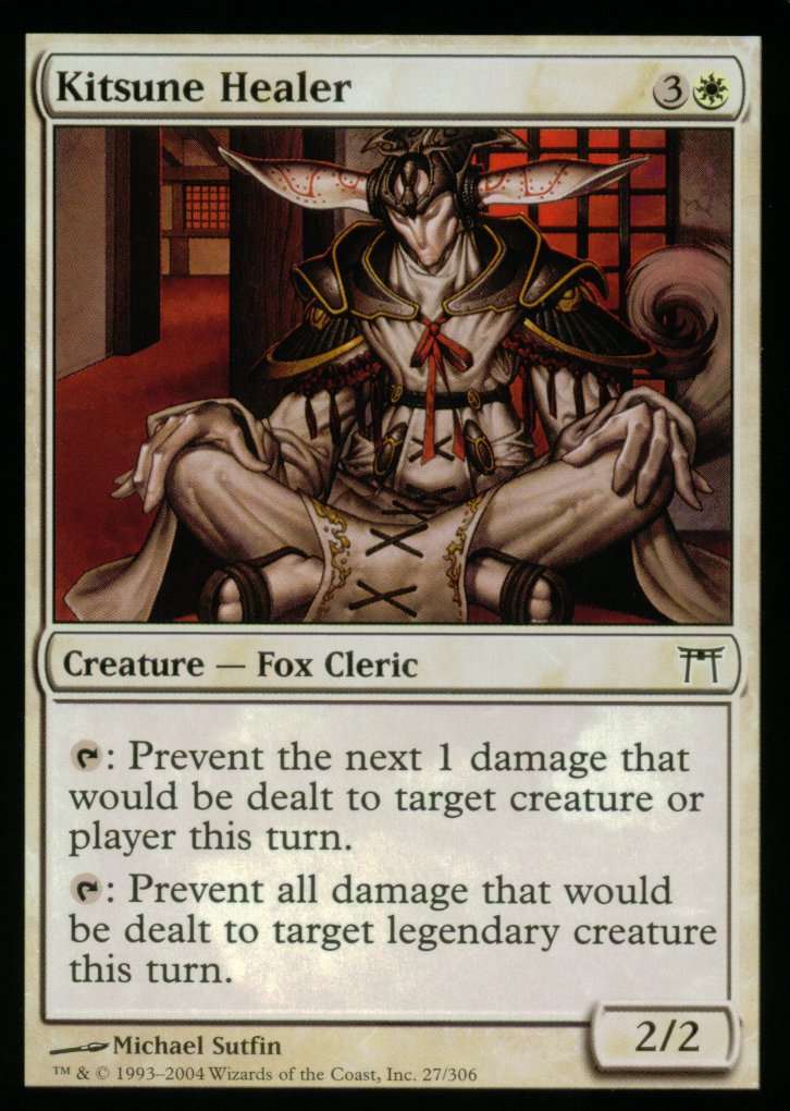 Kitsune Healer (Champions of Kamigawa) Near Mint Foil