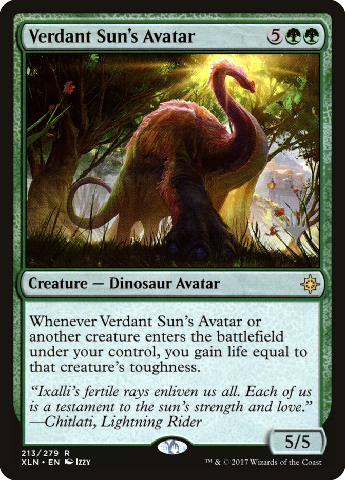 Verdant Sun's Avatar (Promo Pack) Near Mint