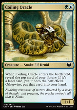 Coiling Oracle (Commander 2015) Near Mint