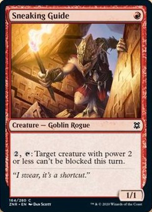 Sneaking Guide (Zendikar Rising) Near Mint