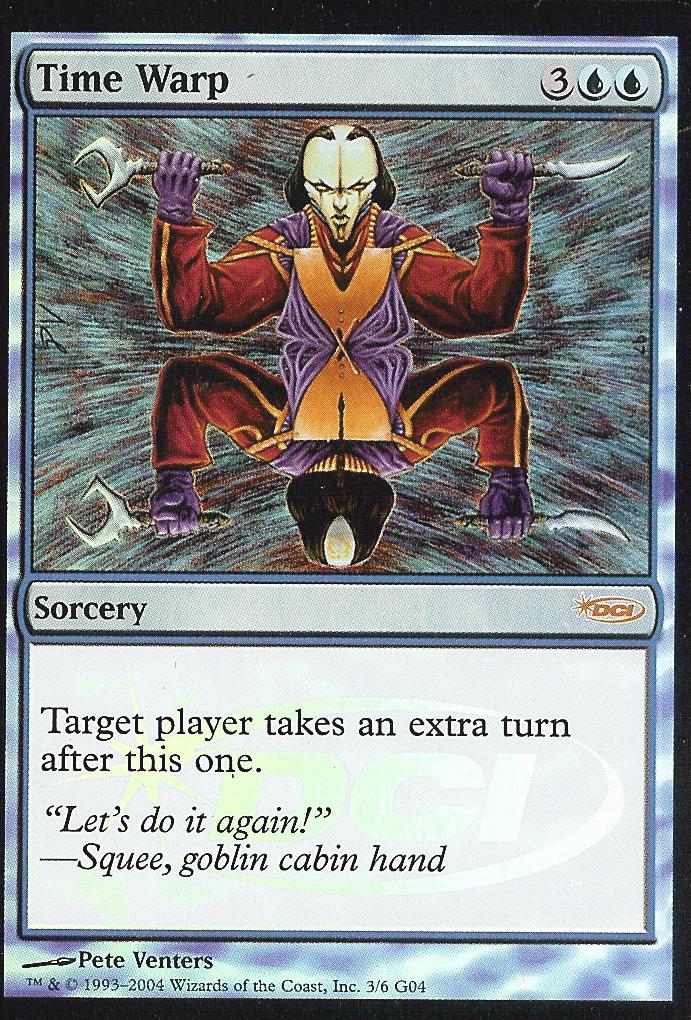 Time Warp (DCI Judge) (Promotional Cards) Near Mint Foil