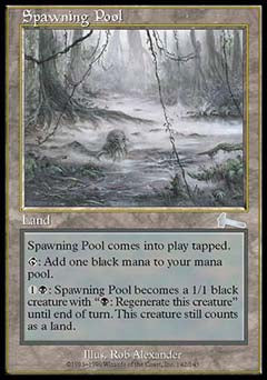Spawning Pool (Urza's Legacy) Good Foil