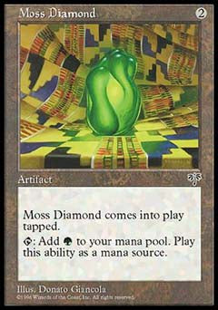 Moss Diamond (Mirage) Near Mint