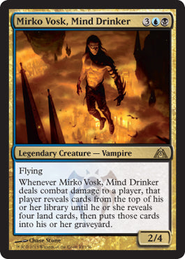 Mirko Vosk, Mind Drinker (Dragon's Maze) Near Mint Foil