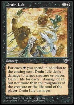 Drain Life (Mirage) Near Mint