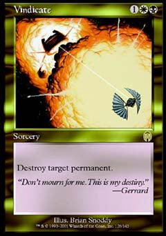 Vindicate (Apocalypse) Light Play