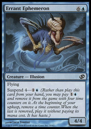 Errant Ephemeron (Duel Decks: Jace vs Chandra) Near Mint Japanese