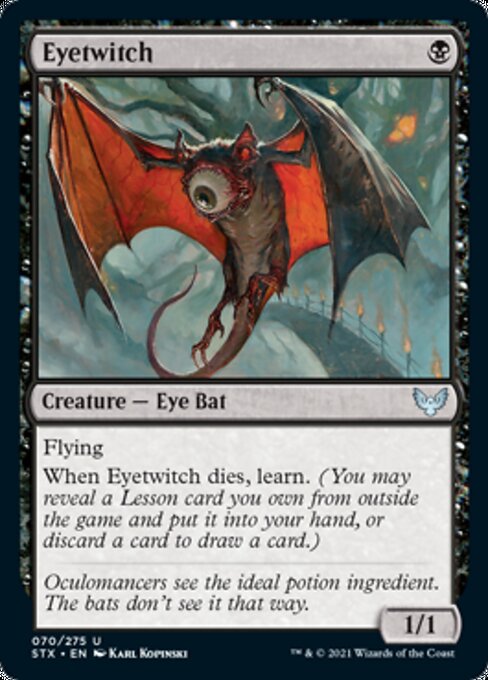 Eyetwitch (Strixhaven) Near Mint