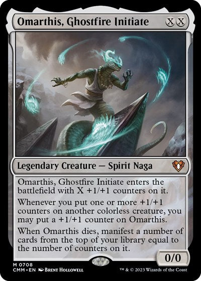 Omarthis, Ghostfire Initiate (Commander Masters) Near Mint