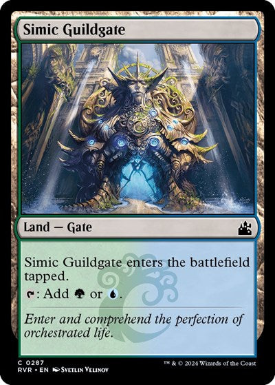 Simic Guildgate (Ravnica Remastered) Near Mint