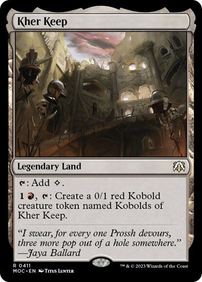 Kher Keep (Commander: March of the Machine) Near Mint