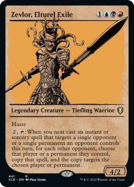 Zevlor, Elturel Exile (Showcase) (Commander Legends: Battle for Baldur's Gate) Near Mint