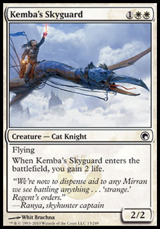 Kemba's Skyguard (Scars of Mirrodin) Light Play