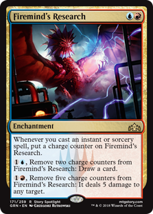 Firemind's Research (Guilds of Ravnica) Near Mint Foil
