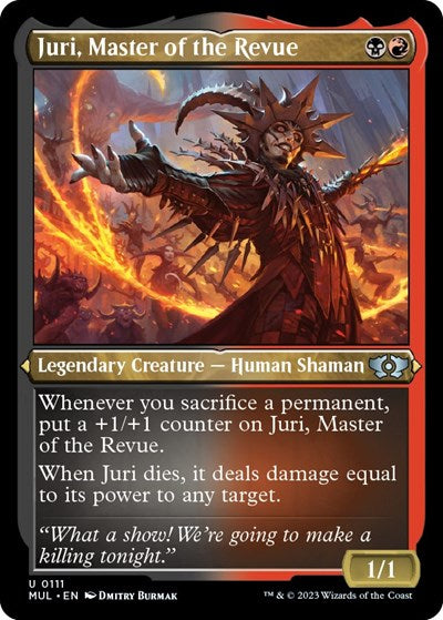 Juri, Master of the Revue (Foil Etched) (March of the Machine: Multiverse Legends) Near Mint