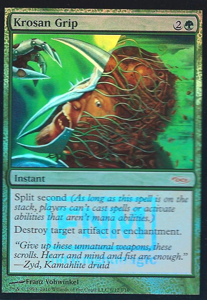 Krosan Grip (FNM) (Promotional Cards) Near Mint Foil