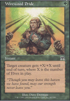 Wirewood Pride (Onslaught) Near Mint