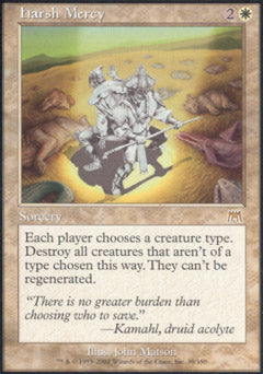 Harsh Mercy (Onslaught) Near Mint Foil