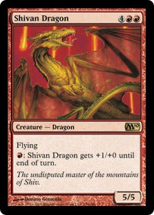 Shivan Dragon (Magic 2010 Core Set) Near Mint Foil